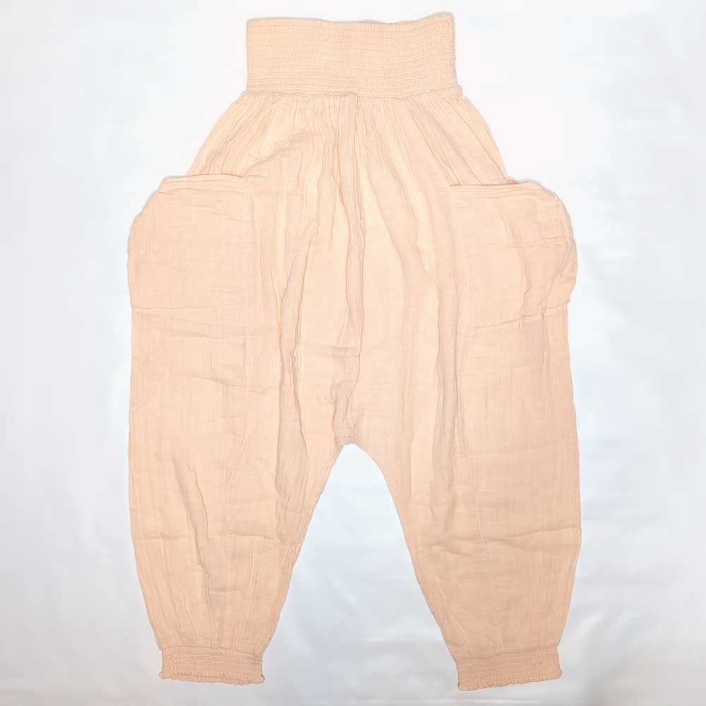 Free People Sz M Walk On Fire Harem Pant Hobo Gypsie